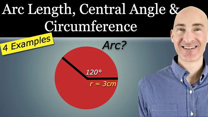 Find the Arc Length, Radius, Central Angle, and Circumference of a Circle