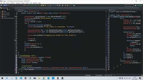 Develop a echo server that handles multiple clients simultaneously | Java Socket Programming
