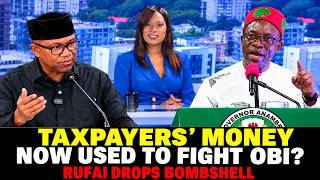 ANAMBRA TAXPAYERS’ MONEY USED TO FIGHT PETER OBI — RUFAI DROPS BOMBSHELL ON SOLUDO!