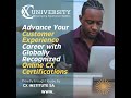 Master Customer Experience Globally Accredited Online CX Certification #customerexperience #customer