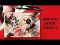 Sketchbook Tour 2 - Abstract mixed media explorations & an upcoming Adelaide exhibition announcement