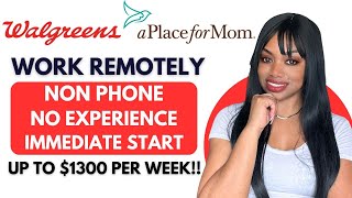 🏃🏽‍♀️Fast Hire! Multiple Remote Jobs: No Phone. No Experience. No Interview $900-$1200\/Week! #wfh