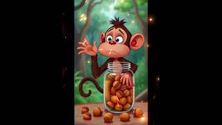 Famous Greedy Monkey - a short story with a Moral Wealth
