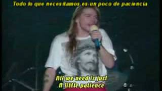 Guns N' Roses - Patience [Subtítulos en Español / Inglés] 