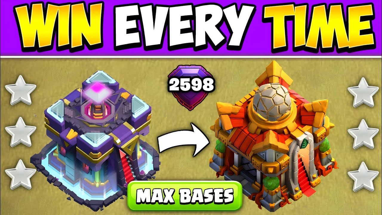 Th15 to Th16 Best Attack Strategy Guide to 3 Star every base in Clash of clans..COC