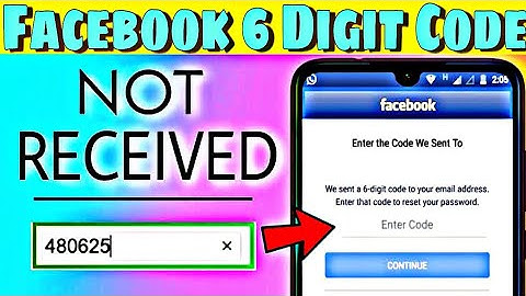 Fix Facebook 6 Digit Code Not Received Problem Solved || Messenger 6 Digit Not Coming/Received Fixed
