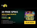 20 Free Spins Casino - YouTube