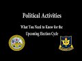 2020 Political Activities Training: What You Need to Know for the Upcoming Election