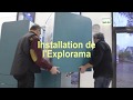 Installation des modules itinrants explorama