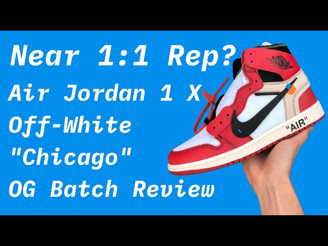 Jordan 1 Off White Chicago Reps Review 2023 