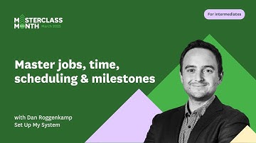 WorkflowMax Masterclass Master Jobs, Time, Scheduling & Milestones