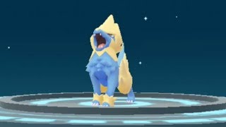 Pokemon Go Electrike to Manectric Evolution Showcase Pokédex 309 and 310