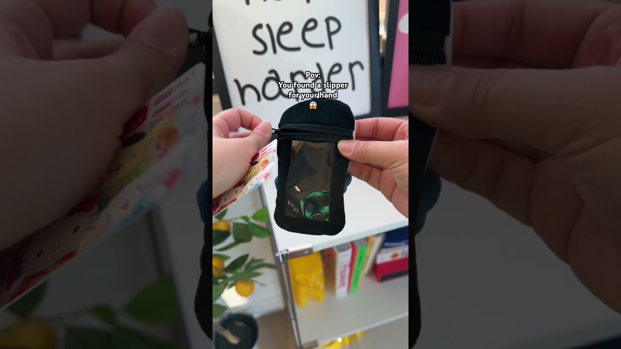 Assista a A slipper for your hand? #cutethings #pouch #plushiebag #bagcharm no YouTube Assista a A slipper for your hand? #cutethings #pouch #plushiebag #bagcharm no YouTube