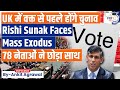 Rishi sunak faces mass exodus as 78 mps resign ahead of general election  upsc