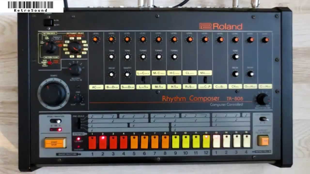 Roland TR-808 (1980) - Famous Drum 