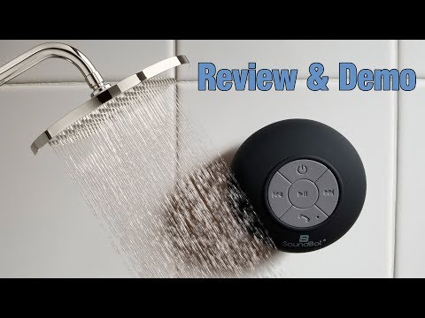 SoundBot SB510 Water Resistant Bluetooth 3.0 Speaker - Review & Demo