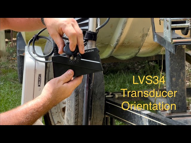 Garmin Livescope LVS34 & LVS32 Complete Guide To Transducer Orientation 