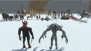 SCOURGE WITH KOZAROG VS BOSS &amp; MINIBOSS - Animal Revolt Battle Simulator