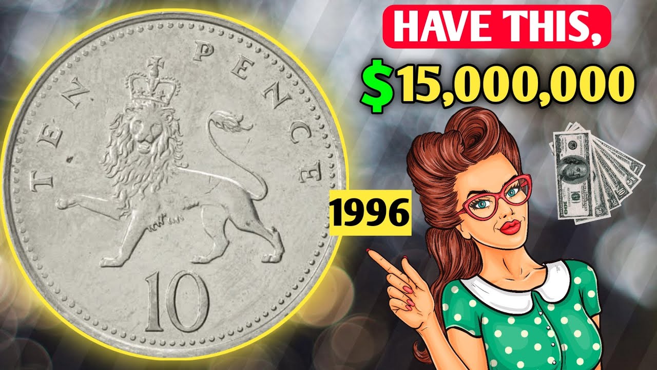 UK Great British 1996 Elizabeth 10 Pence Coin Value How Much Is It uk-great-british-1996-elizabeth-10-pence-coin-value-how-much-is-it