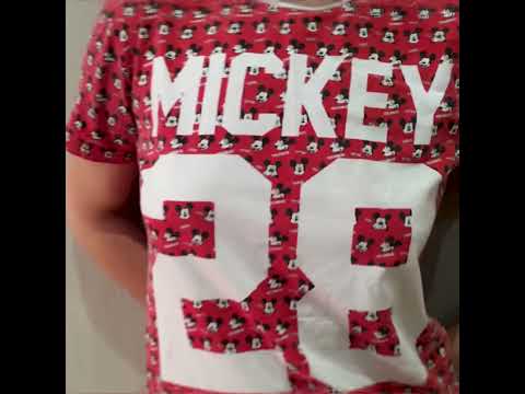 10₾ დისნეის გამოშვება მიკი მაუსის მაისური | Disney Classic Mickey Mouse T-Shirt