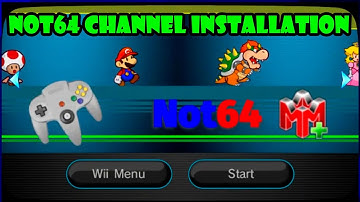 How to install NOT64 Channel [2022] (NOT64 channel wii)