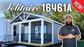 Solitaire Homes 16461A Full Home Tour | Porch Model Single Wide Manufactured Home