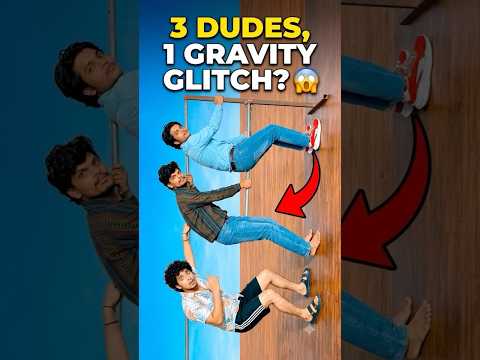 Brasil 3 Dudes Gravity Glitch? 😱 #shorts #brasil #ashortaday