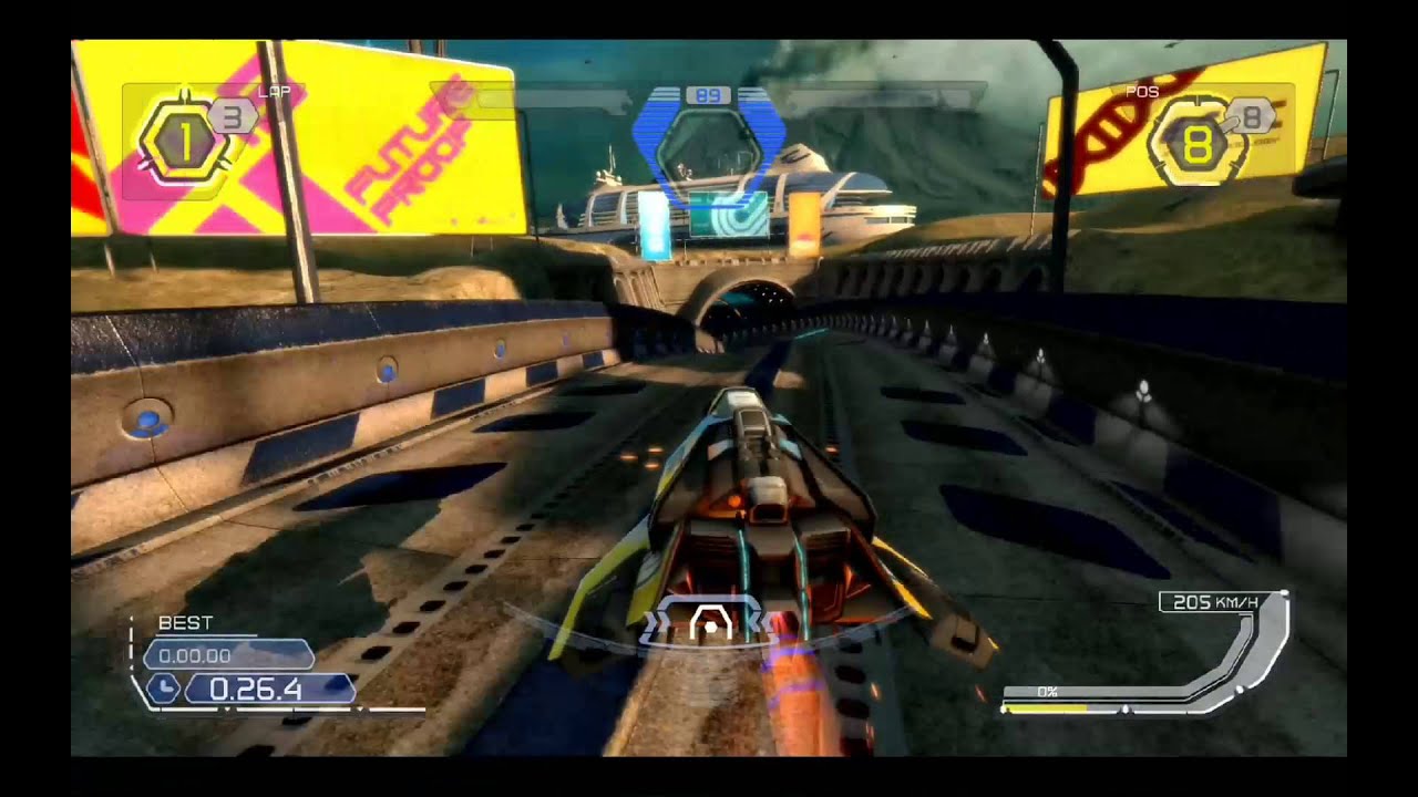 WIPEOUT HD FURY PS3 PSN - YouTube