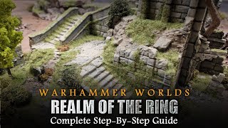 Warhammer Worlds 'REALM OF THE RING' | 40K Battlefield Creation Warhammer 40K Terrain Tutorial