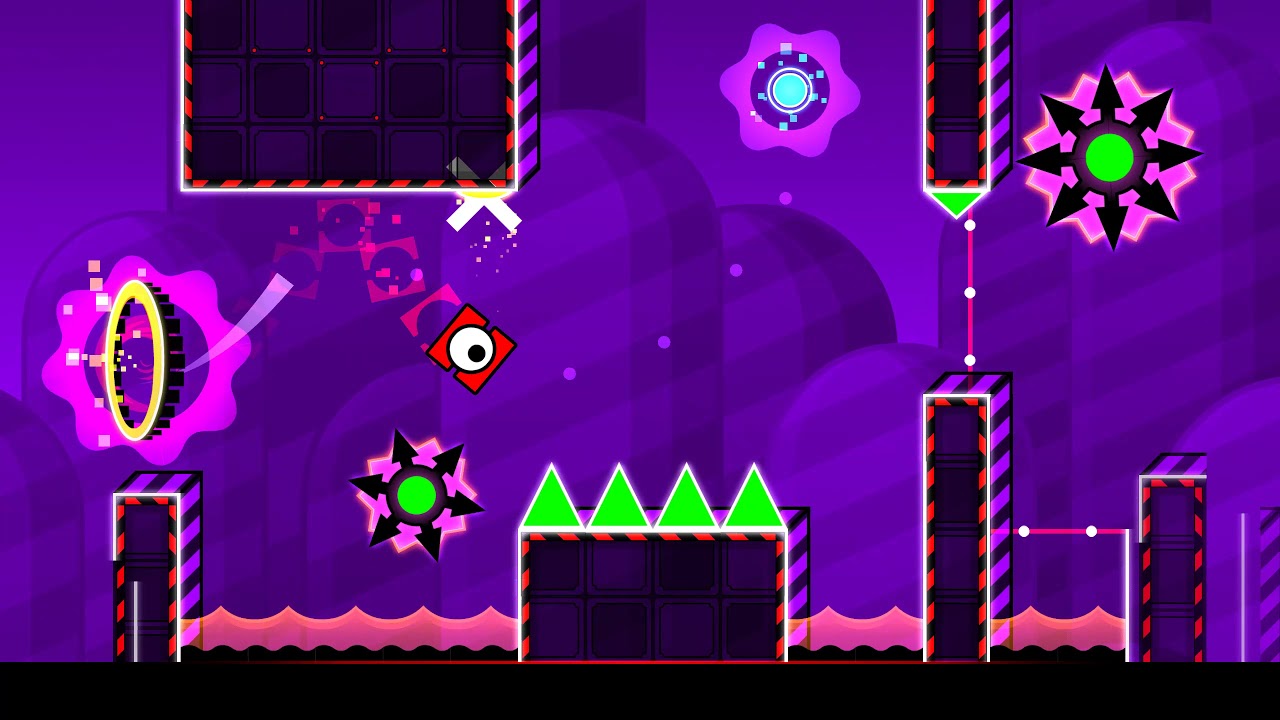 Geometry Dash : Geometrical dominator full Ver (3 coins & key)