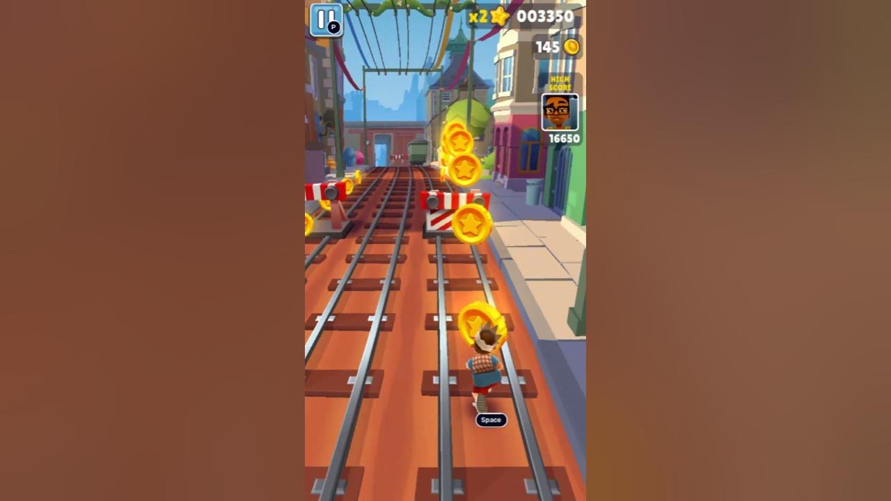 SHORTS | PLAYGAME SUBWAY SURFERS EDINBURGH 2023 UNLIMITED COIN - YouTube