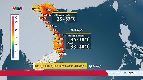 Thời tiết 3/8: Miền Bắc, miền Trung nắng nóng diện rộng | VTV24