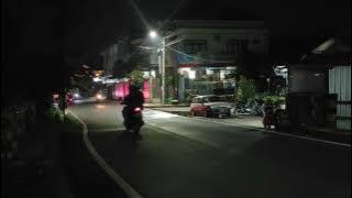 mentahan Jalan Raya Malam Hari