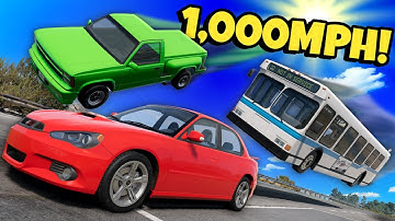 Traffic Is 1,000% FASTER and Completely Unhinged in BeamNG Drive Mods