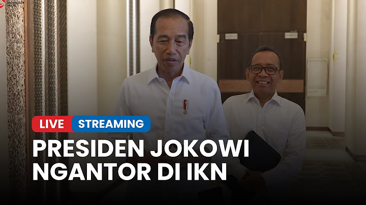 🔴Keterangan Pers Presiden Jokowi Saat Ajak Media Tinjau Kawasan Istana, IKN, 29 Juli 2024