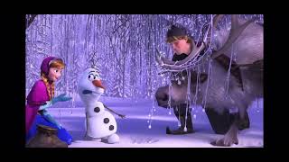 Frozen (Olaf calling Sven a donkey) AJS #2donkeys