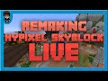 (LIVE 🔴) Remaking Hypixel Skyblock: Implementing Cheats Gui