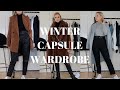 WINTER CAPSULE WARDROBE | 21 PIECES FOR WINTER DAY-TIME STYLING