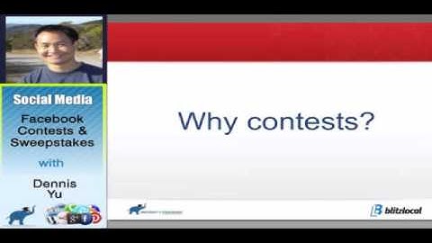Facebook Contests & Sweepstakes Strategy in Action Training Video