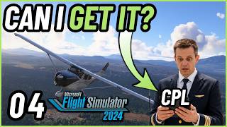 Training and Exam for the Commercial Pilot License 😰 – MSFS 2024 Career | EP 04