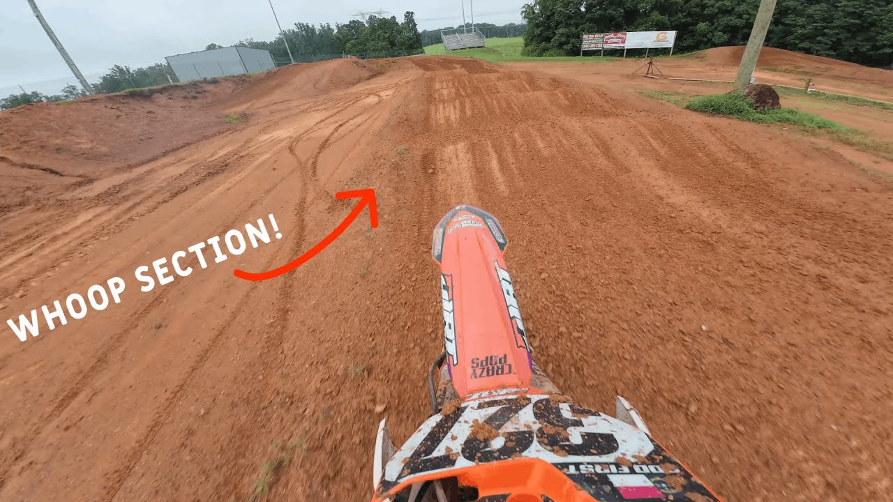 KTM 85 vs SUPERCROSS WHOOPS │ Lake Sugar Tree Mx