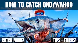 How To Catch Ono / Wahoo From A Kayak | Jigging | Live Bait | Tackle Tips | Hawaii Kayak Fishing