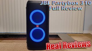 JBL Partybox 310 Portable Party Speaker Extended Real Review