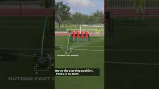 How to score free kicks in fc26 #fifa #fyp #football