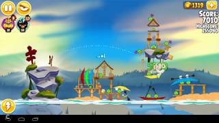 Angry Birds Seasons Summer Camp Level 1-17  261110