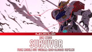 Mobile Suit Gundam: Iron-Blooded Orphans – Opening 2 Full 『 SURVIVOR 』Lyrics Romaji