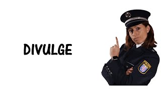 Learn a word - Meaning of DIVULGE Net Worth