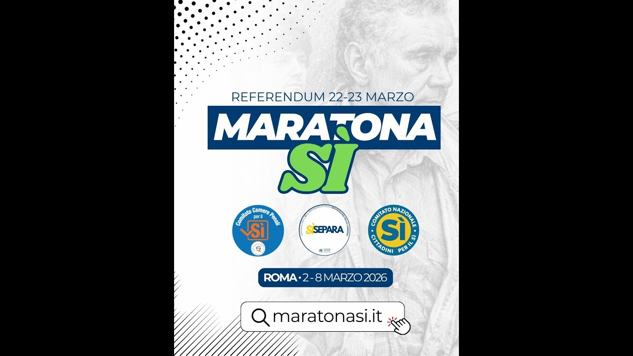 MARATONA Sì - 5 Marzo 2026