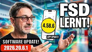 TESLA Software UPDATE 2026.20.6.1 🛜 App UPDATE 4.58.6 🛜 FSD adopts YOUR habits!