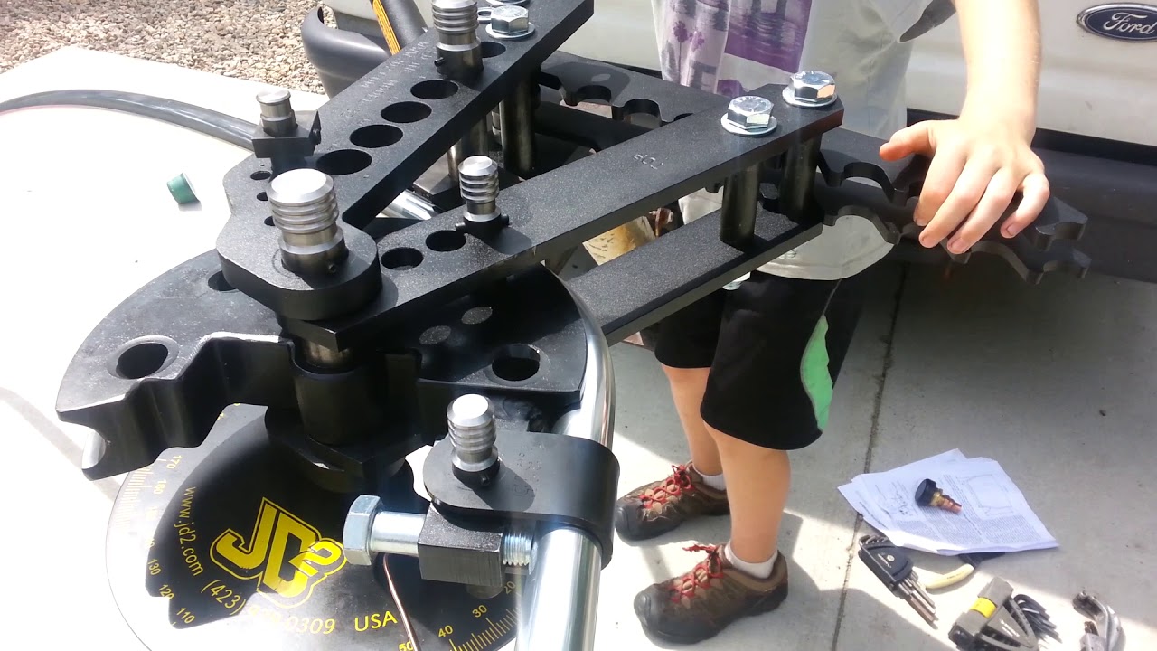 JD2 pipe bender on anodized aluminum YouTube